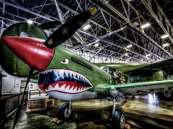 Curtiss P-40 Warhawk at Hill Aerospace Museum