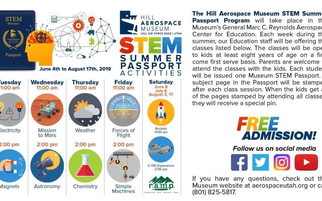 2nd Annual STEM Summer Passport Program!